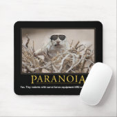 Demotivationalのマウスパッド: パラノイア マウスパッド (マウス)