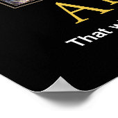 Demotivational Poster：逆境 ポスター (角)