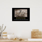 Demotivational Squirrelのポスター: Paranoia ポスター (キッチン)