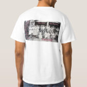 Dempseyの頂上及び写真 Tシャツ (裏面)