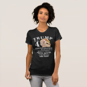 DEMS 共和党 フラグ アメリカ 愛国 投票 Tシャツ (正面フル)