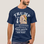 DEMS TRUMP TRUMPS WHITE HOUSE CAGE FIGHTING TEE Tシャツ (正面)