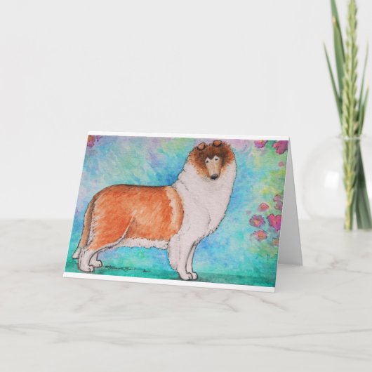 "Demuir" 4x6 Notecard カード (正面)