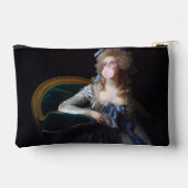 Demure with Pink Bubble Gum アクセサリーポーチ (裏面)