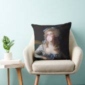 Demure with Pink Bubble Gum クッション (椅子)