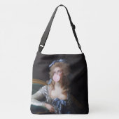 Demure with Pink Bubble Gum クロスボディバッグ (裏面)