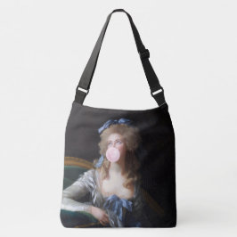 Demure with Pink Bubble Gum クロスボディバッグ