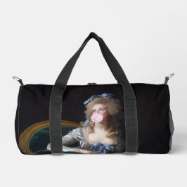 Demure with Pink Bubble Gum ダッフルバッグ