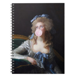 Demure with Pink Bubble Gum ノートブック