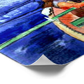 Demuth – ソレントからボートに乗る ポスター (角)