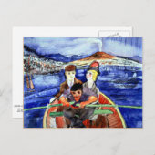 Demuth – ソレントからボートに乗る ポストカード (正面/裏面)