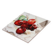 Demuth – リンゴとグリーンガラス タイル (側面)