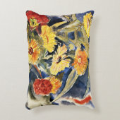 Demuth – 花のスプレー アクセントクッション (正面(垂直))