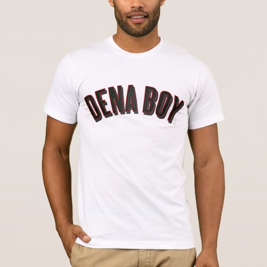 DENAの男の子の役人のティー Tシャツ (正面)