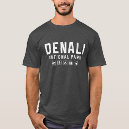 Denaliの国立公園(アラスカ)のTシャツ-暗闇 Tシャツ
