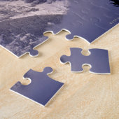 Denaliの山地、アラスカ ジグソーパズル (側面)