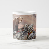 Denaliヒグマ ジャンボコーヒーマグカップ (正面)