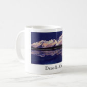 Denali、アラスカ コーヒーマグカップ (正面左)