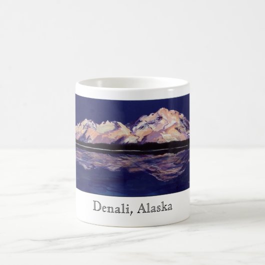Denali、アラスカ コーヒーマグカップ (中央)