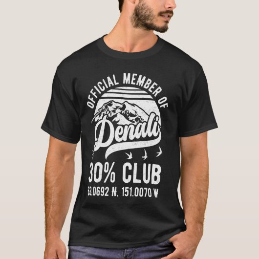Denali 30 Club Alaska National公式メンバー Tシャツ (正面)