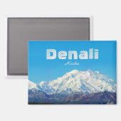 Denali Alaskaマグネット土産ギフト マグネット (正面/裏面)