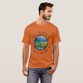 Denali Alaska Graphic with Global Coordinates Over Tシャツ (正面フル)