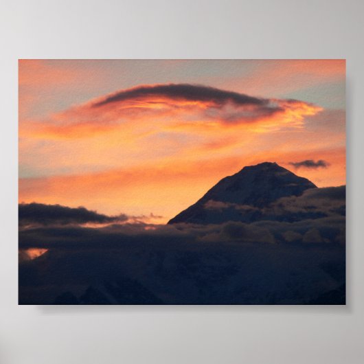Denali at Sunset Poster ポスター (正面)
