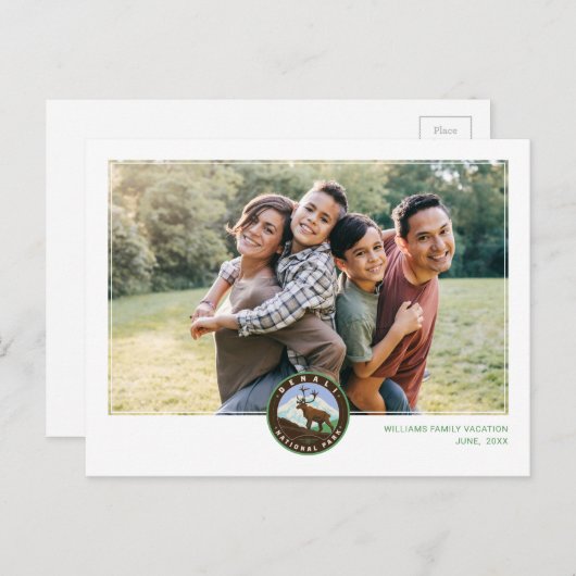 Denali National Park ポストカード (正面/裏面)