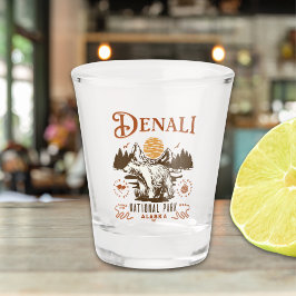 Denali National Park Alaska ショットグラス