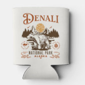 Denali National Park Alaska 缶クーラー (裏面)