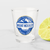 Denali National park Alaska Mount Mckinley ショットグラス (正面)