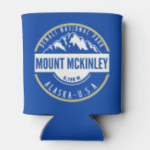 Denali National park Alaska Mount Mckinley 缶クーラー (裏面)