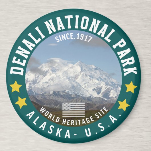 Denali National Park Alaska Since 1917 マグネット