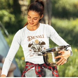 Denali National Park Alaska Tシャツ