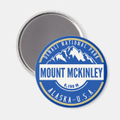 Denali National park Mount Mckinley マグネット (正面/裏面)