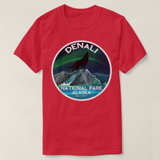 Denali National Park Tシャツ (デザイン正面)