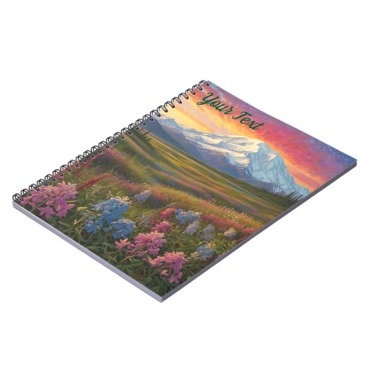 Denali Wildflowers ノートブック (左側)