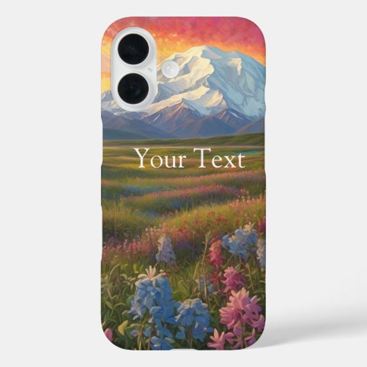 Denali Wildflowers Case-Mate iPhoneケース (裏面)