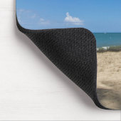 Denarauの島のビーチ、フィージー マウスパッド (コーナー)