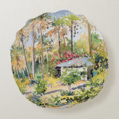 Denboの家1997年 ラウンドクッション (裏面)