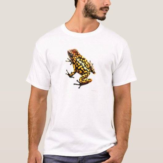 Dendrobatesの模倣者の投げ矢のカエル Tシャツ (正面)