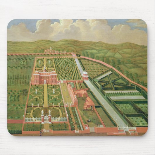 Denhamの場所、Buckinghamshire、c.1695 (canvの油 マウスパッド (正面)