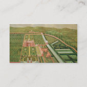 Denhamの場所、Buckinghamshire、c.1695 (canvの油 名刺 (裏面)