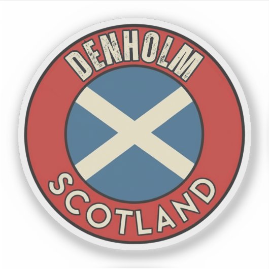 Denholm, Scotland シール (正面)
