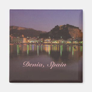 Deniaスペイン旅行写真の記念品の冷蔵庫用マグネット マグネット