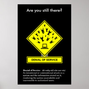 Denial of Serviceセキュリティ認識度ポスター ポスター
