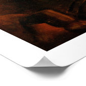 Denial of St. Peter, 1660 (キャンバス上の油) ポスター (角)