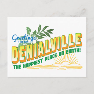 Denialvilleからの挨拶 – 拒否 ポストカード