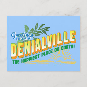 Denialvilleからの挨拶 – 拒否 ポストカード