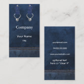 denimは名刺をオーバーオール 名刺 (正面/裏面)